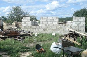 Alina's future house is growing up