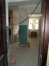 This is what Nina has seen entering her flat