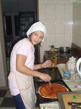 Orphans leaving care at the cooking class