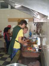 Orphans leaving care at the cooking class