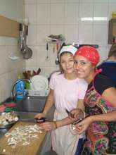Orphans leaving care at the cooking class