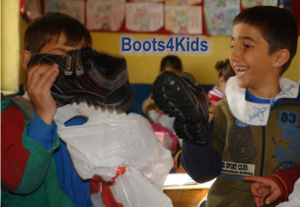 A Scene from Boots4Kids Project