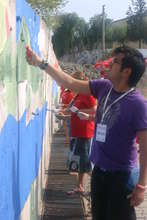 Painting the town and building awareness!!