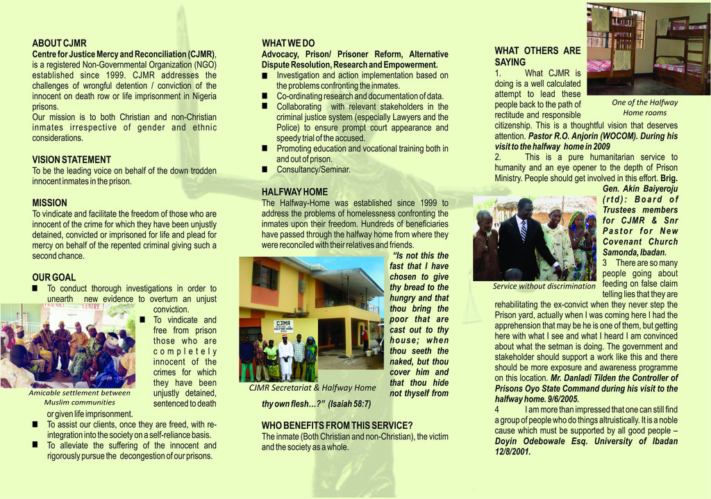 help 100 wrongful detainee in agodi prison nigeria