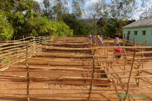 The new tree nursery in Faidanana