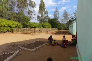 New Tree Nursery and school garden in Faidanana