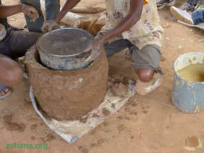 Building and impoved cookstove for the school