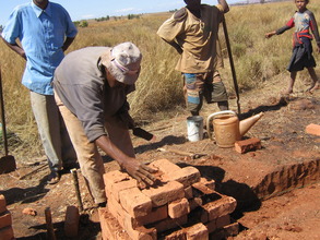Bricks to built their new school