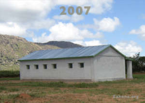 Our schoolyard way back when in 2007