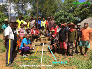 The Seed Ball and improved cookstove workshop team