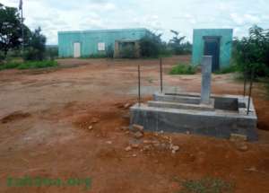 Building a clean water faucet at the school