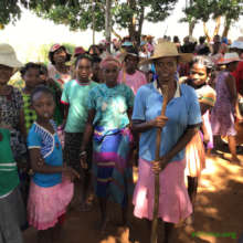 Gathering to go out and plant tree seedlings