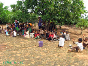Reforestation worked wonders in the school yard