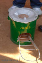 The rocket stove close-up