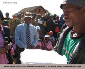 students of school in Faidanana won second place