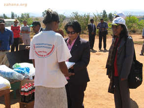 The woman planting the most trees