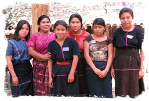 Solola Students at Convivencia with Visitors