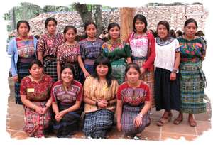 Chimaltenango Group at Meeting with the Visitors