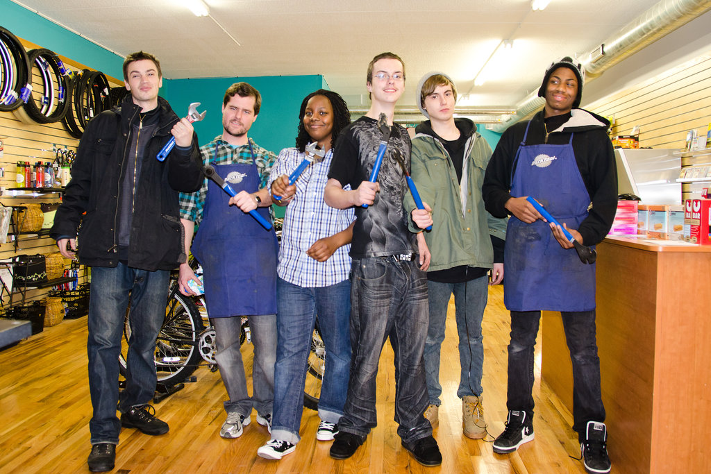 Support bike/youth programs in North Minneapolis