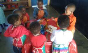 Youngsters Showing Their Creativity