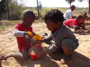 Children Playing at the Creche