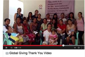Gathering to say "Thanks, Global Giving!"