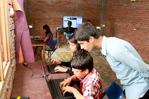 Electronic Learning Lab at Her Farm