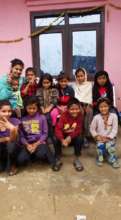Some of the many new children