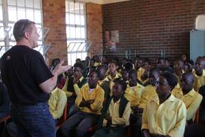 Bergnek - School Meeting - Pads4Girls