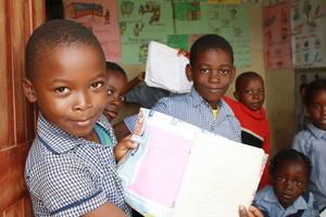 Children at Moon City Community School