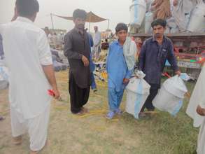 Kitchen sets for Flood Victims