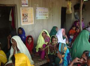 Mobile camp near jati area for women