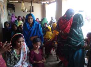 Women sharing health issues