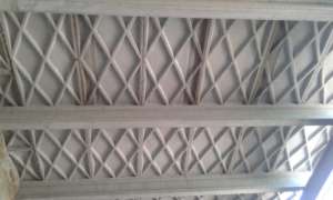 Roof made about 75% complete of MCH