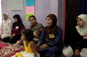 Mercy Corps' Mother Support Group Participants
