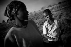 A young woman in South Sudan