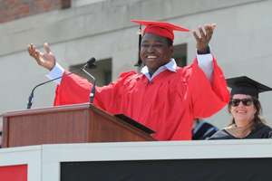 Kennedy Graduates from Wesleyan University