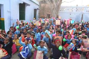Gift Distribution in Villages