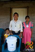 Victor Hugo and his family with the new ecofilter