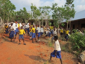 Students Cleaning the School Grounds