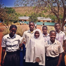 Students at Kagongo Secondary School