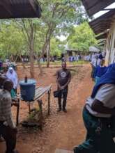 Lucas at Amahoro Secondary School