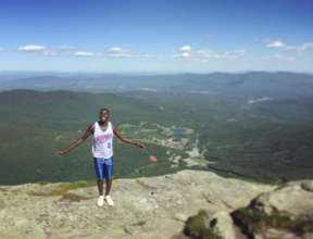 Lucas on Mt. Mansfield