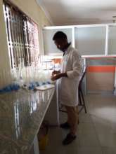 Mahamudu in the Lab