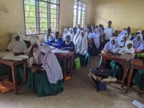 Students At Amahoro Secondary School