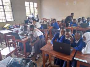 Students using Computers