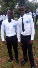 Dibeit and Tumsifu at Graduation