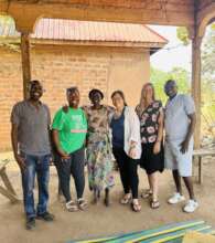 Loving on Lucas' Mama