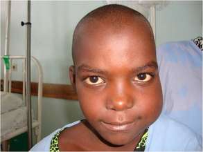 Child with BL before treatment