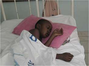 Emelda, 8 years, before treatment